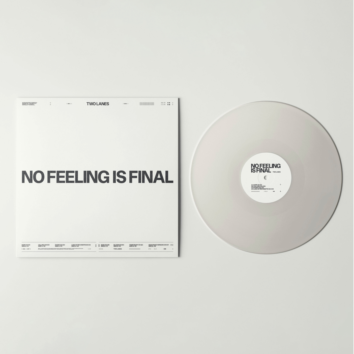 NO FEELING IS FINAL Vinyl