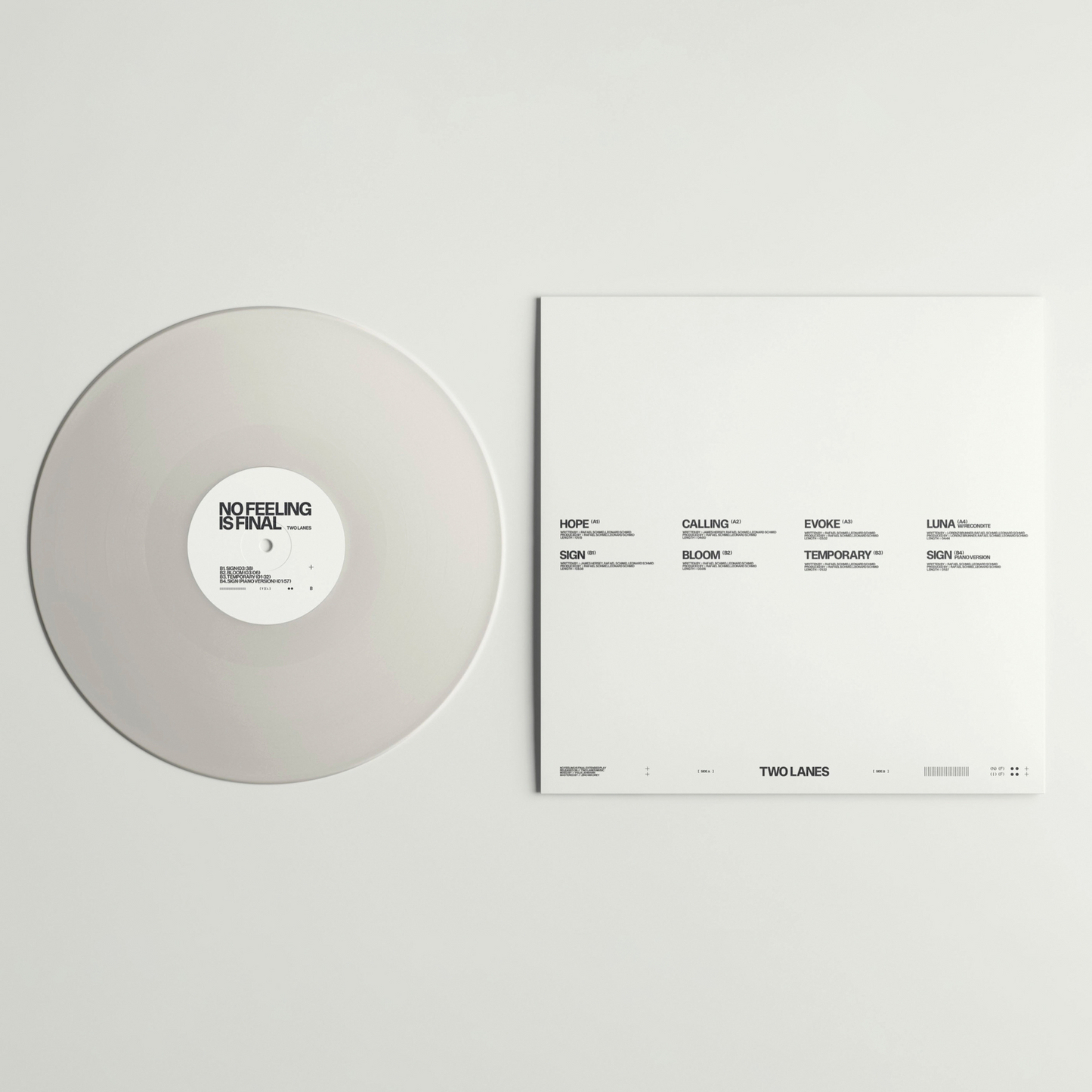 NO FEELING IS FINAL Vinyl